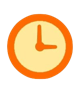 A clock showing opening hours for Mid Wales Tyres Ltd